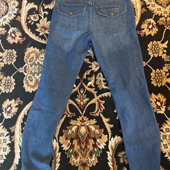 Ralph Lauren Medium Wash Straight Leg Denim - Picture 3 of 5